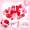 30 Packs Valentine’s Day Party Favors with Mini Springs Toys, Multi-Color Heart Coil Springs Toys, Stress Relief Fidget Toys for Kids Classroom Exchange, School Prize and Goodie Bag Stuffers
